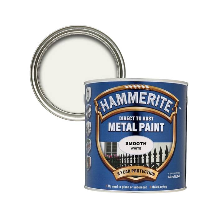 Hammerite Metal Paint Smooth White