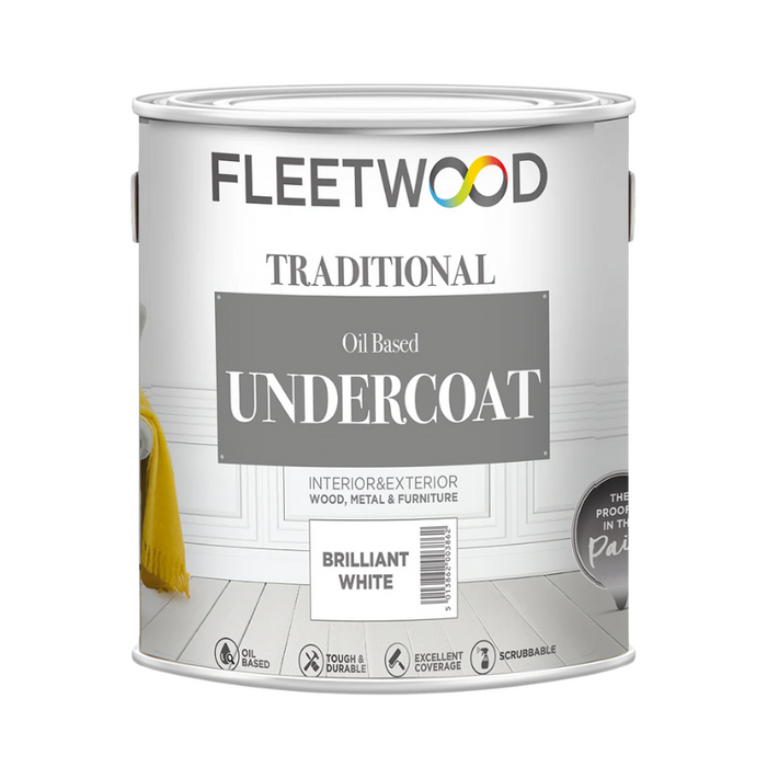 Fleetwood Traditional Oil-based Undercoat Brilliant White
