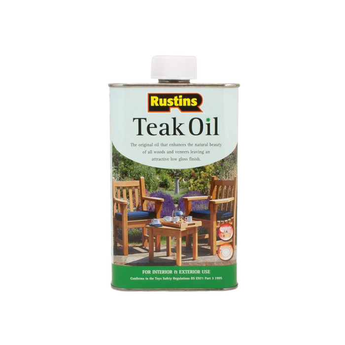 Rustins Teak Oil 500mL