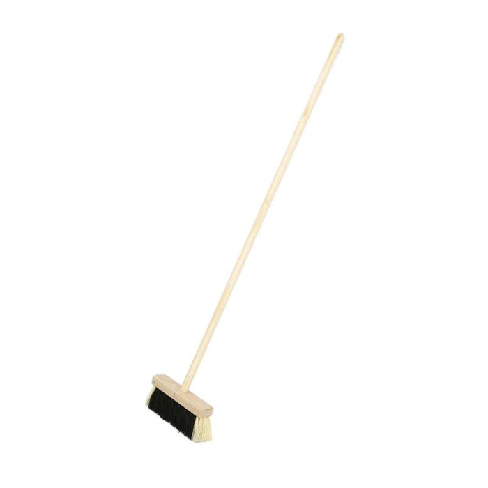 "Dosco Black & White 11"" Sweeping Brush"