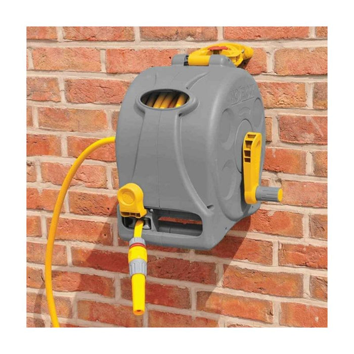 Hozelock 2 in 1 Compact Enclosed Hose 25m
