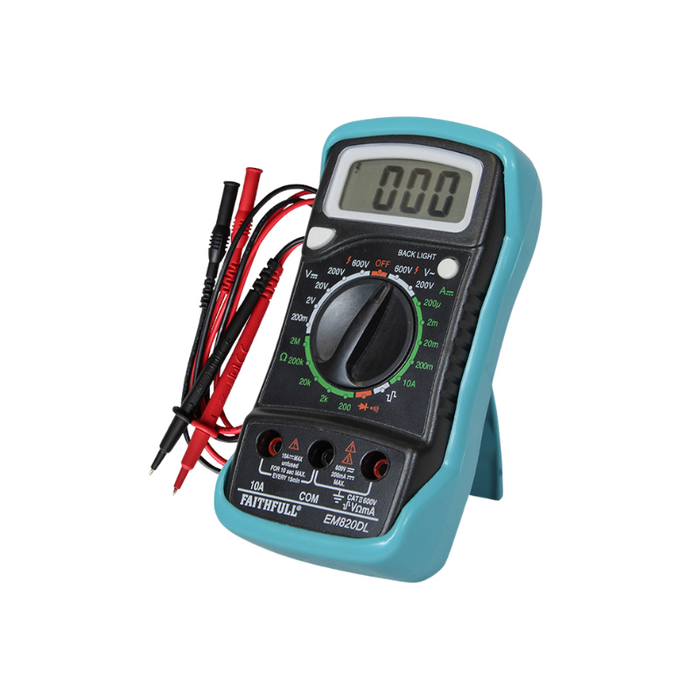 Faithfull Multi-Meter with LCD Display