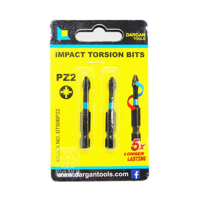 Posi No. 2 Torsion 50mm Bits