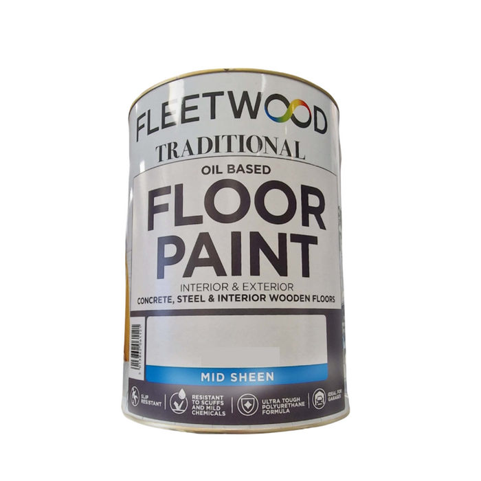Fleetwood Traditional Floor Paint Red 5L