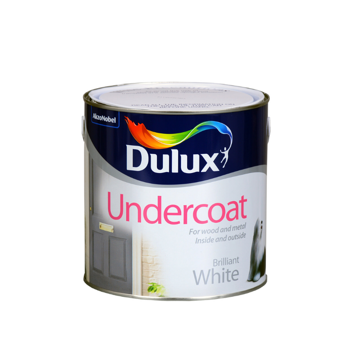 Dulux Undercoat Pure Brilliant White 750mL