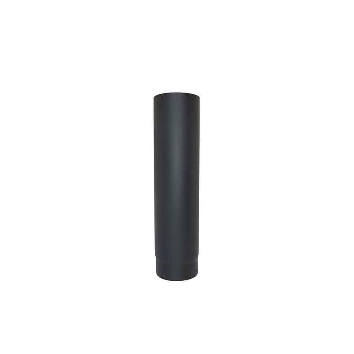 150mm Vitreous Enamel Pipe 500mm (Matt Black)