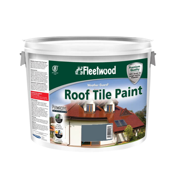 Fleetwood Roof Tile Paint Blue Grey 10L