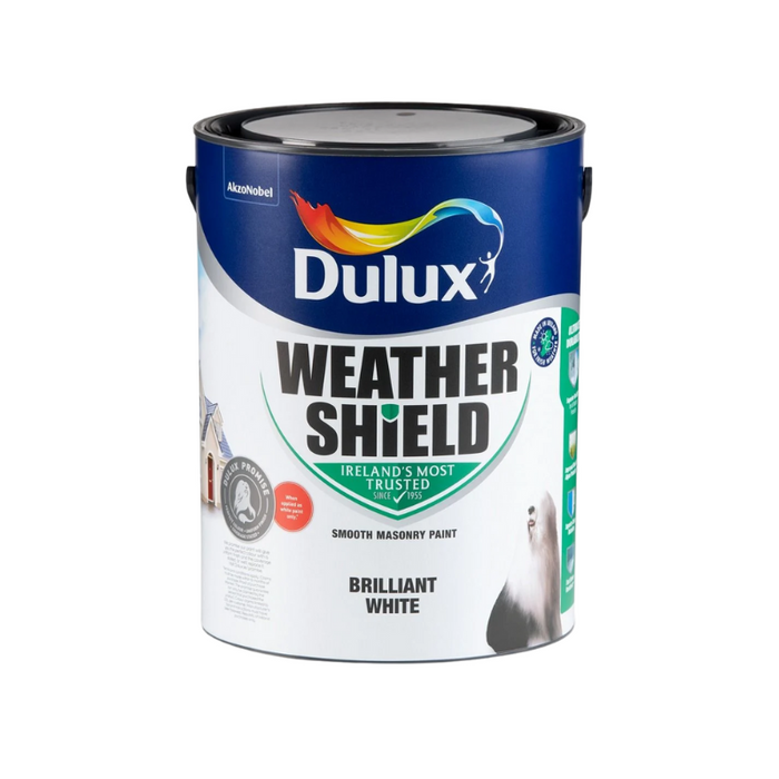 Dulux Weathershield Brilliant White 5L