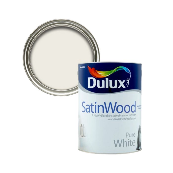 Dulux Satinwood Pure White 750mL
