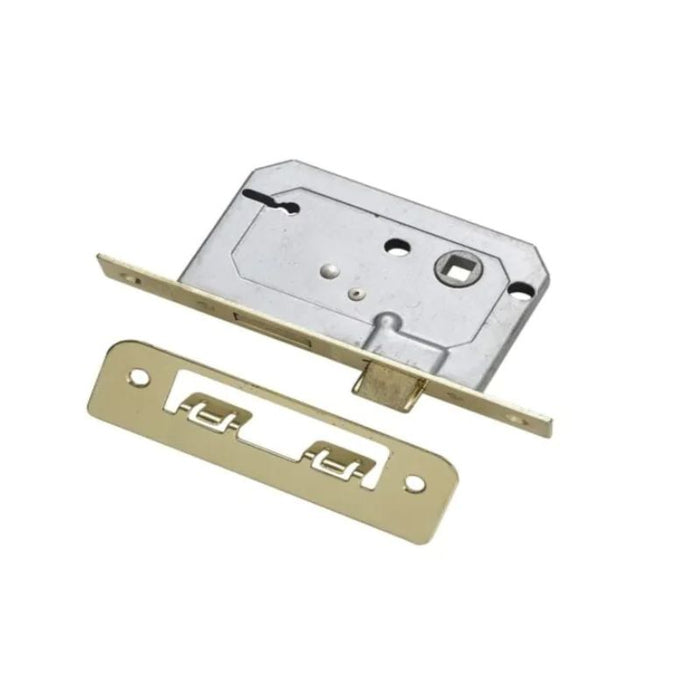 Regency Keyhole Door Set Brass