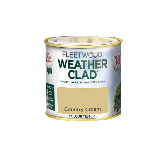 Fleetwood Weatherclad Country Cream 10L