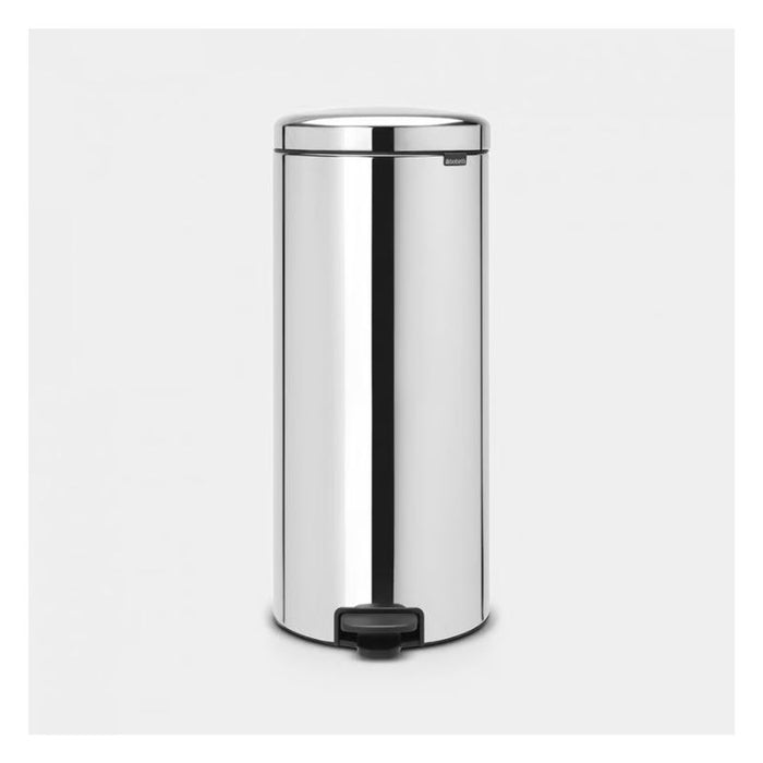 Brabantia Brilliant Steel Pedal Bin 30L