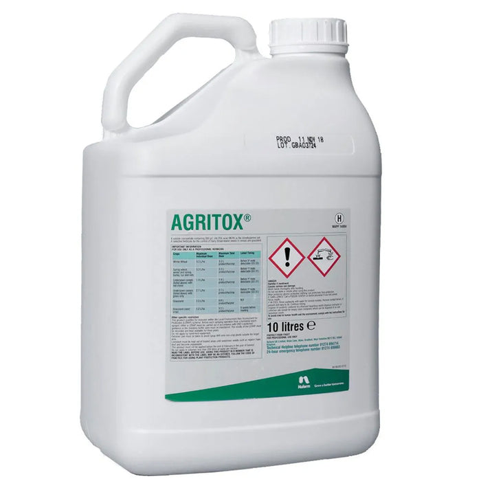 Agritox 10L MCPA Grassland Weed Killer