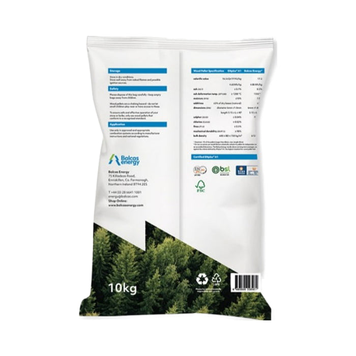 Balcas Wood Pellets 10kg