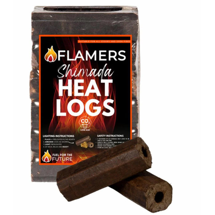 Flamers Shimada Heat Logs 8 Pack