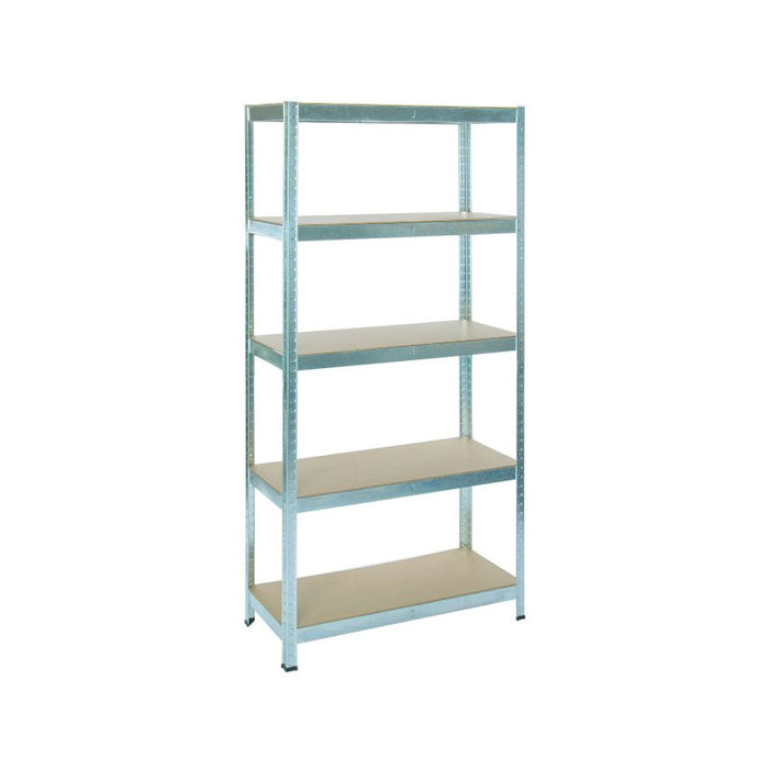 Galvanised Boltless Shelving 5 Shelves