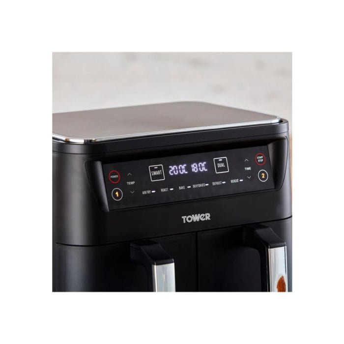 Tower Dual Basket Air Fryer 8L