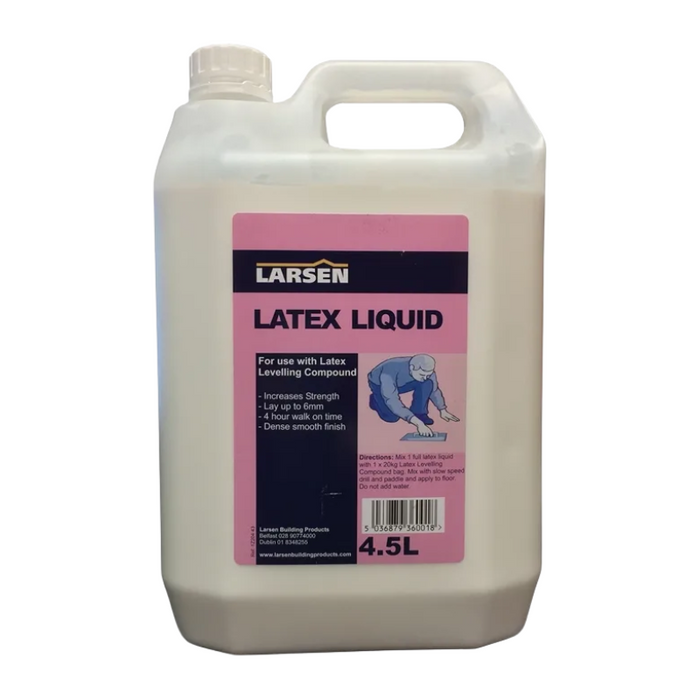 Larsen Self Levelling Latex Liquid 4.5L