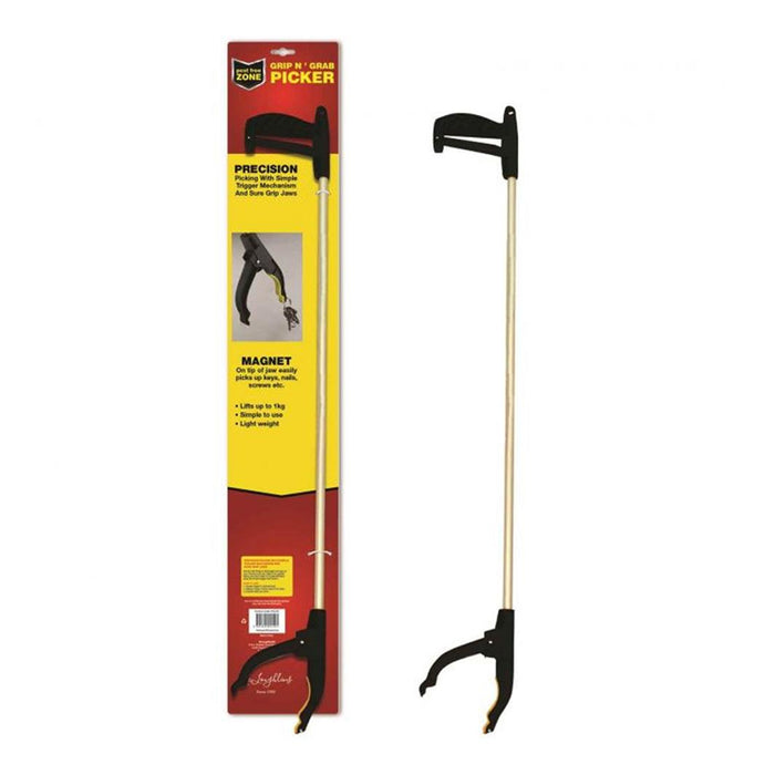 Pest Free Zone Grip n Grab Litter Picker 120cm