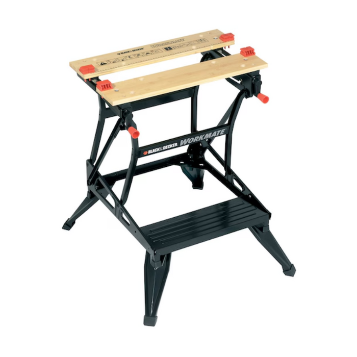 Black+Decker Dual Height Workbench + 4 FREE Spring Clamps