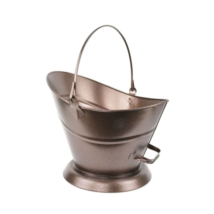 Moy Fireside Waterloo Coal Bucket Copper & Silver
