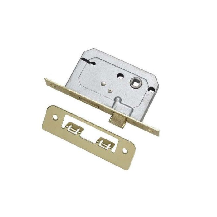 76mm Keyhole Lock Internal Brass