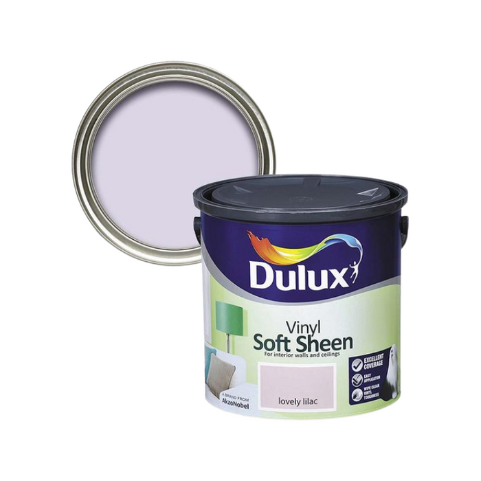 Dulux Vinyl Soft Sheen Lovely Lilac 2.5L