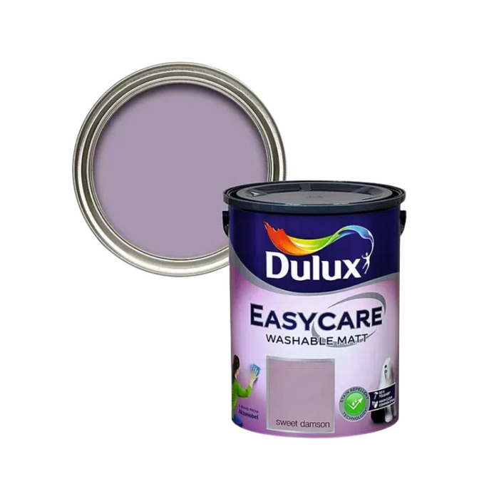 Dulux Easycare Washable Matt Sweet Damson 2.5L