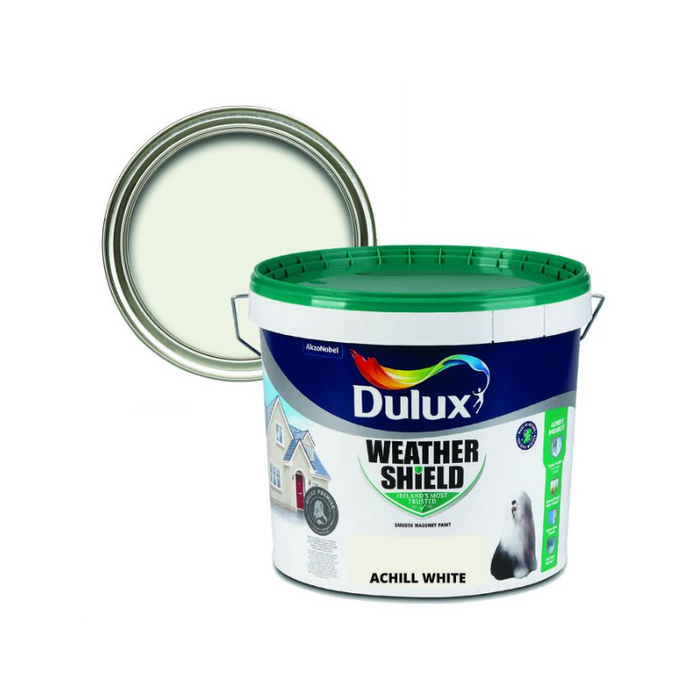 Dulux Weathershield Achill White 10L
