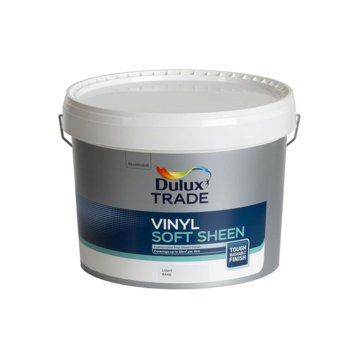 Dulux Trade Vinyl Soft Sheen Light Base 10L