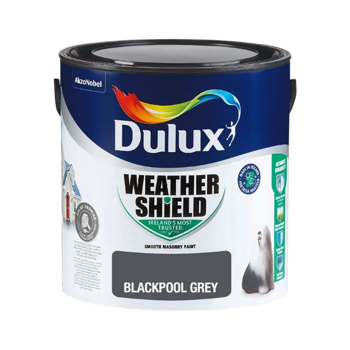 Dulux Weathershield Blackpool Grey 2.5L