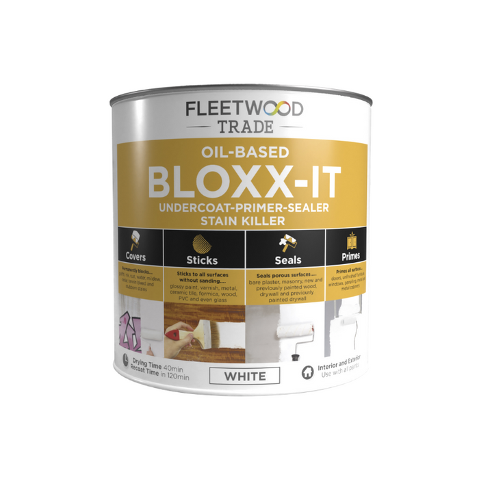 Fleetwood Bloxx-It Oiled Based Primer White