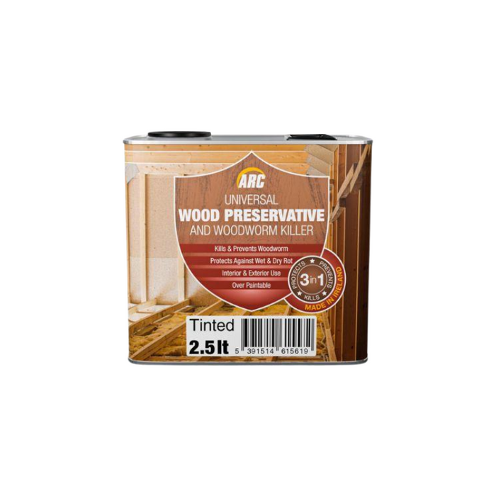 Arc Wood Preserver & Woodworm Killer Tinted (Green/Blue)