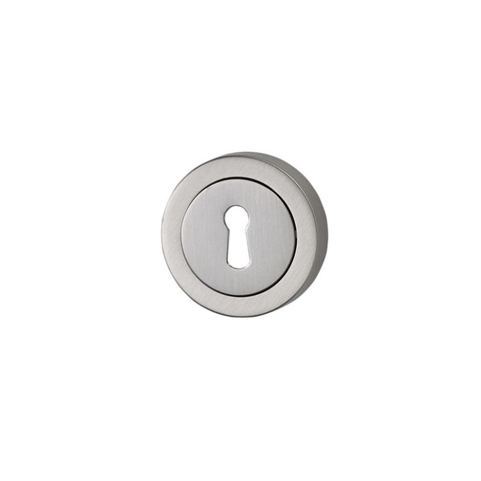 Keyhole Escutcheon Satin Nickel