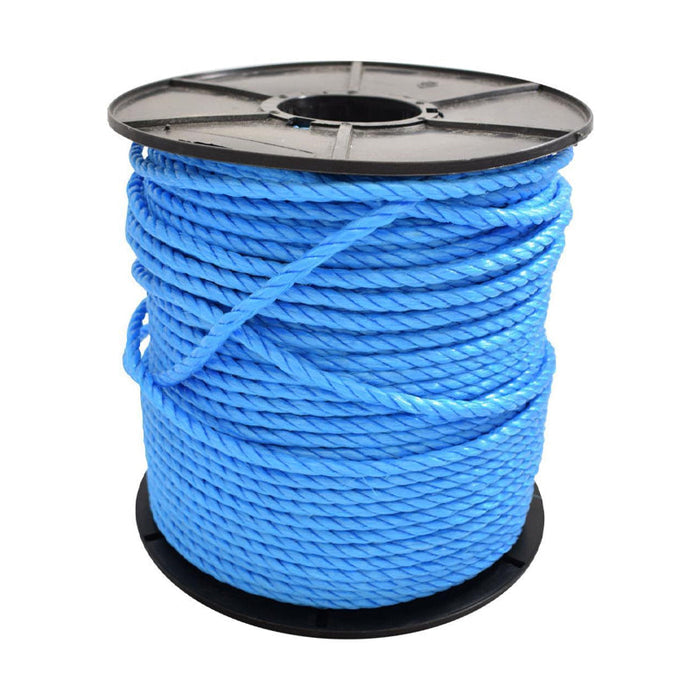 10mm Blue Poly Rope 200m Coil