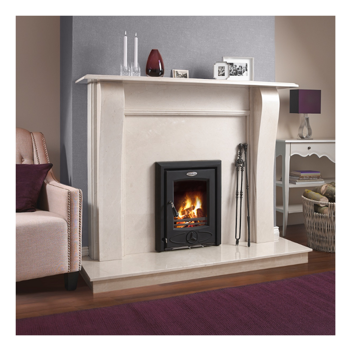 Stanley Cara Eco Insert Stove Matt Black