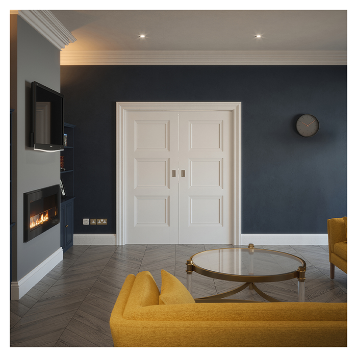 Franklin White Primed 3 Panel Door 80X32