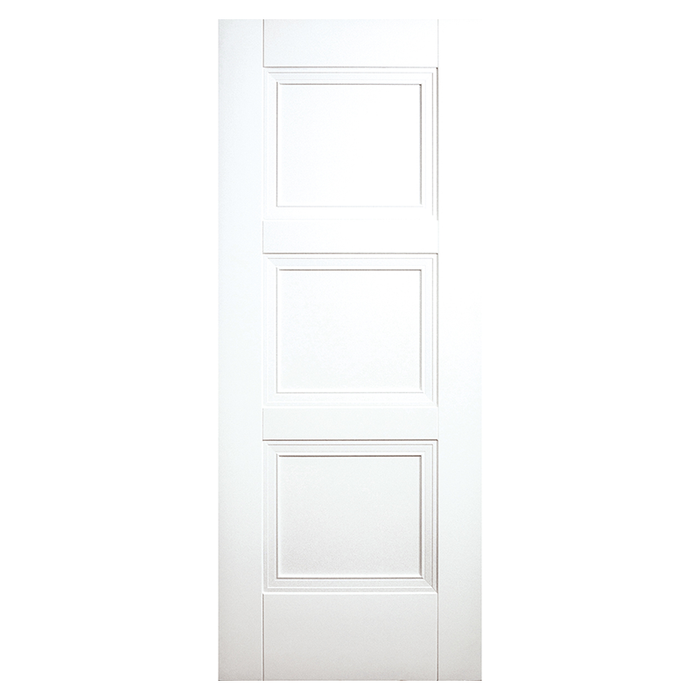 Franklin White Primed 3 Panel Door 80X32