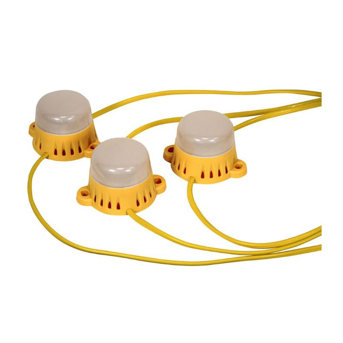Faithfull Festoon Lights 10x5W Led Bulbs 22m