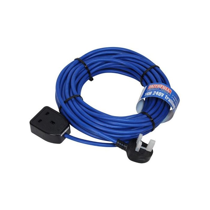 Faithfull 14m Trailing Lead 240V