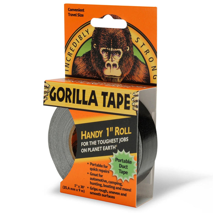 Gorilla Handy Roll Tape Black 9m