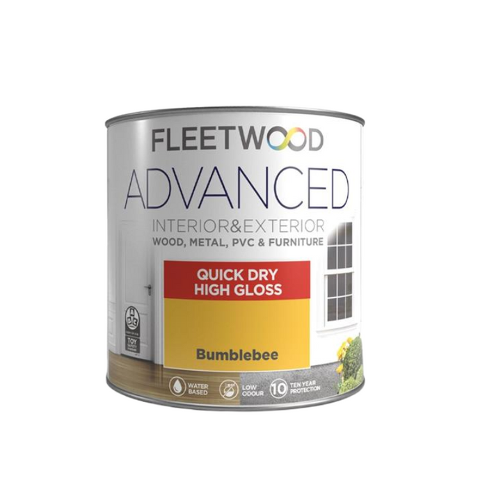 Fleetwood Advanced Quick Dry High Gloss Bumblebee 750mL