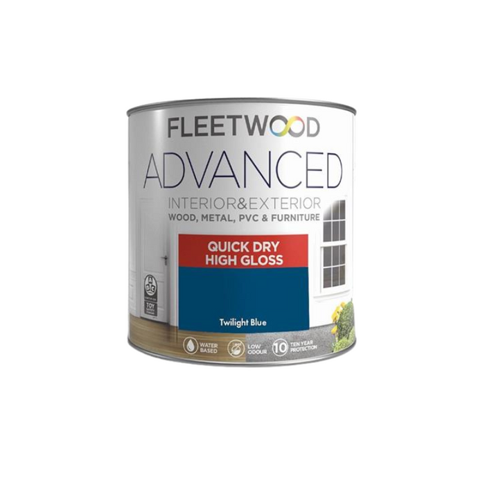 Fleetwood Advanced Quick Dry High Gloss Twilight Blue 750mL