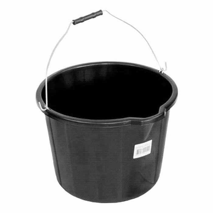 3 Gallon Black Industrial Bucket
