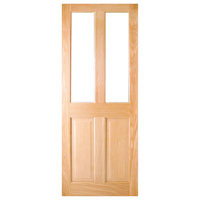 Addison Pre-Finished Oak Door Unglazed 78X30