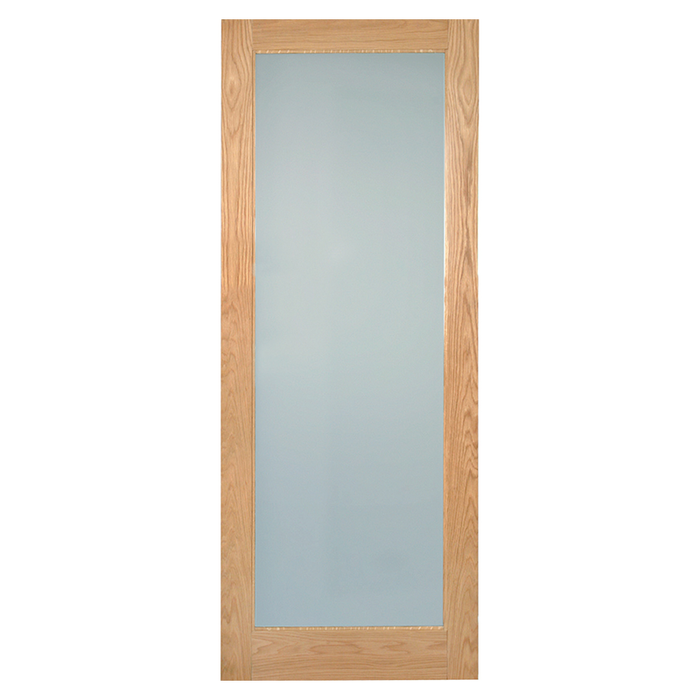 Rushmore Lamsafe Glazed Oak Door Pre-Finished 80X34