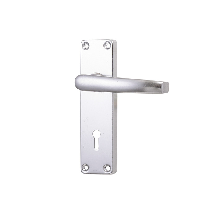 Basta Douro On Plate Door Handle Steel Aluminium