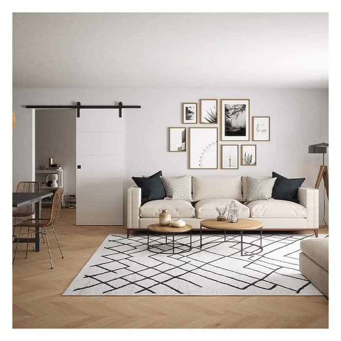 Brookline 4 Line Horizontal FD30 Door 78X24
