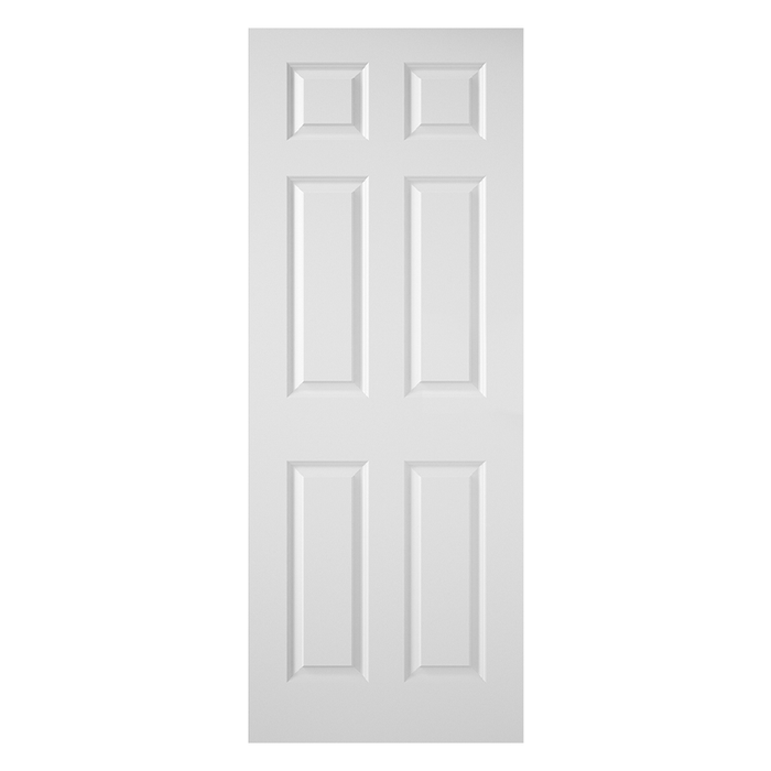 Carrick 6 Panel Smooth FD30 Door 80X34