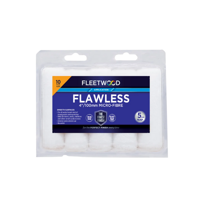 Fleetwood Flawless Microfibre Sleeve 5mm 10 Pack 4‚Ä≥